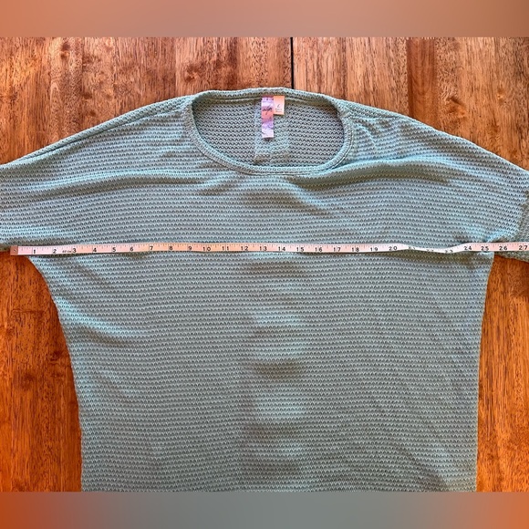 Francesca’s Turquoise Hi-Lo Sweater | Large - Picture 7 of 8